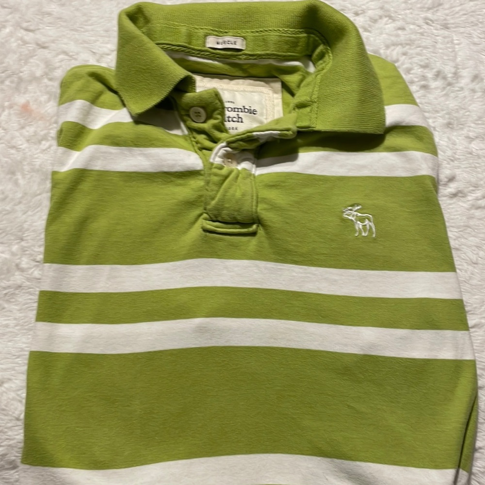 Men’s  XL abercrombie and Fitch  muscle polo shirt